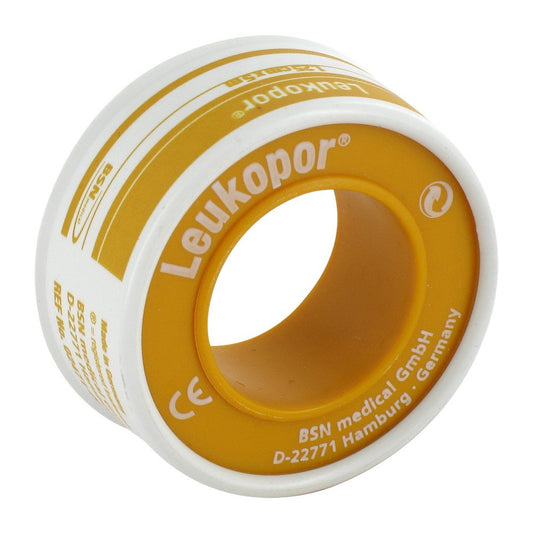 Das Produktfoto zeigt Leukopor 1,25 Cmx5 M (1 stk) PZN 01698793