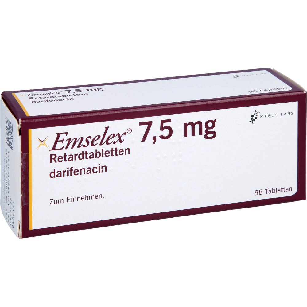 Emselex 7,5 Mg Retardtabletten (98 stk)