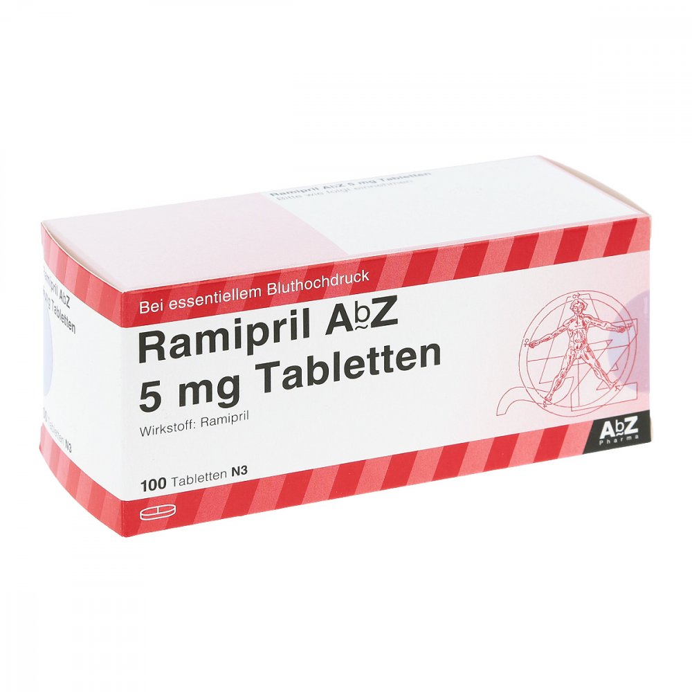 Ramipril Abz 5 Mg Tabletten (100 stk)