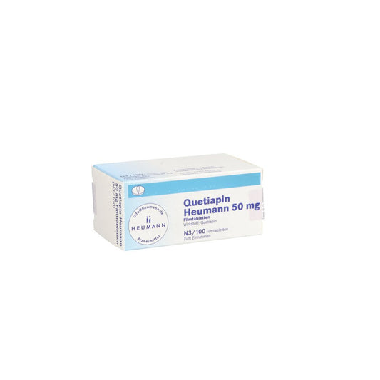 Quetiapin Heumann 50 Mg Filmtabletten (100 stk)