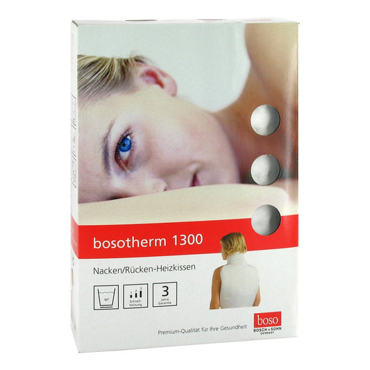 Das Produktfoto zeigt Bosotherm Heizkissen 1300 Nacken/Rücken (1 stk) PZN 01797242