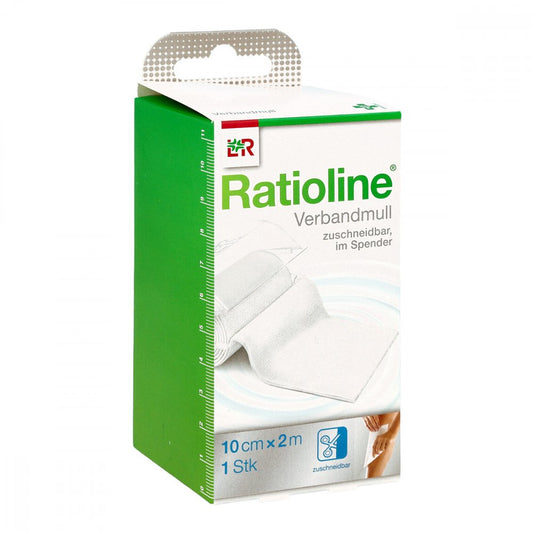 Ratioline Acute 10 Cmx2 M Verbandmull Gerollt (1 stk)