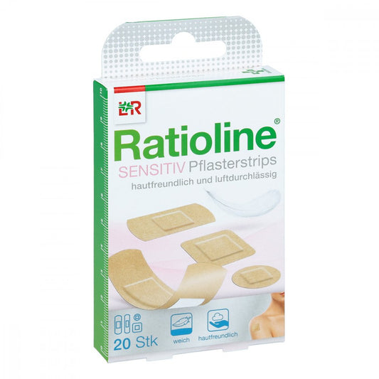 Ratioline Sensitive Pflasterstrips In 4 Größen (20 stk)
