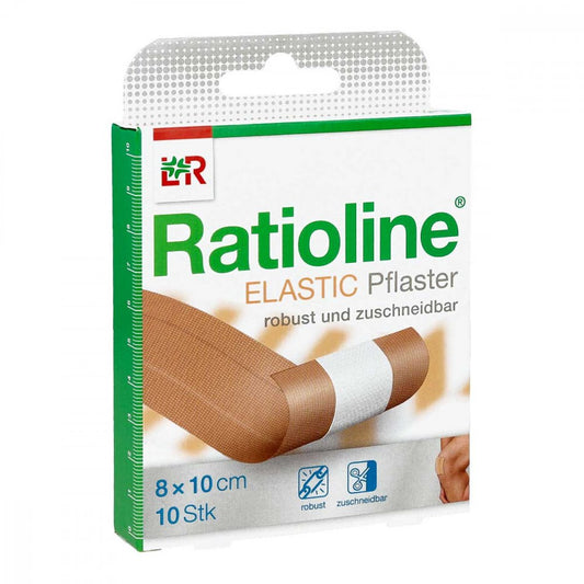 Das Produktfoto zeigt Ratioline Elastic Wundschnellverband 8 Cmx1 M (1 stk) PZN 01805326