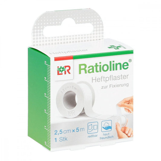 Ratioline Acute Heftpflaster 2,5 Cmx5 M (1 stk)