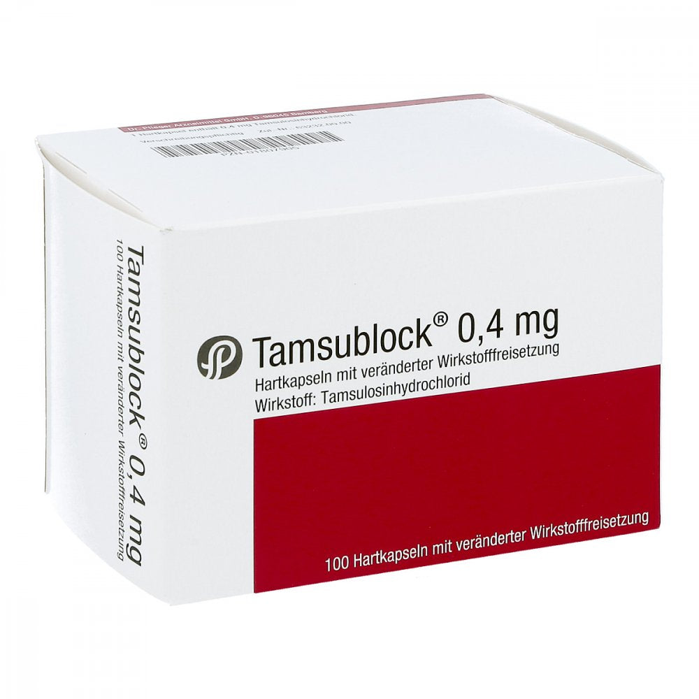 Tamsublock 0,4 Mg Hartk.M.Veränd.Wirkst.-Frs. (100 stk)
