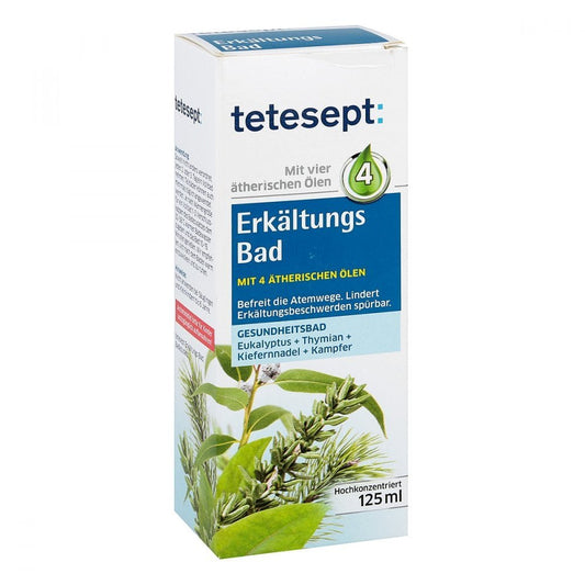 Das Produktfoto zeigt Tetesept Erkältungs Bad (125 ml) PZN 01825205