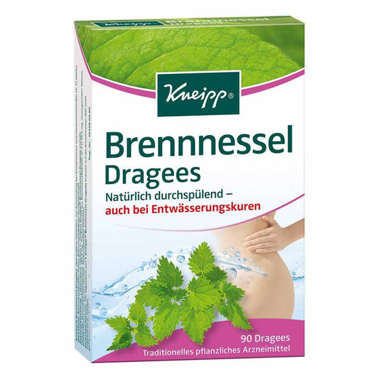 Das Produktfoto zeigt Kneipp Brennnessel Dragees (90 stk) PZN 01833742