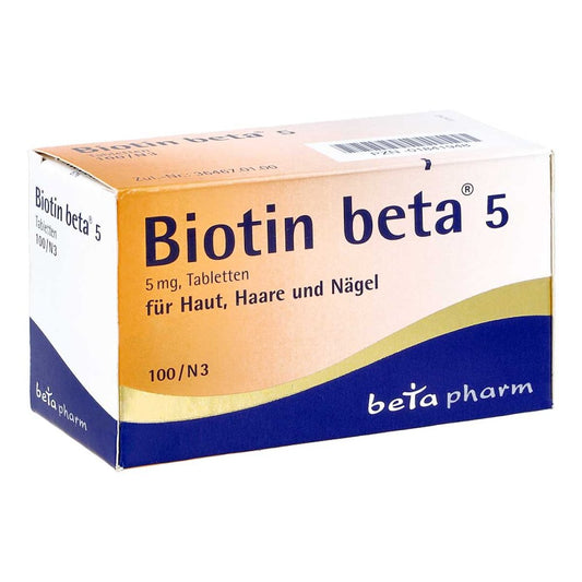 Biotin Beta 5 Tabletten (100 stk)