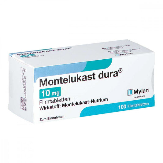 Montelukast Dura 10 Mg Filmtabletten (100 stk)