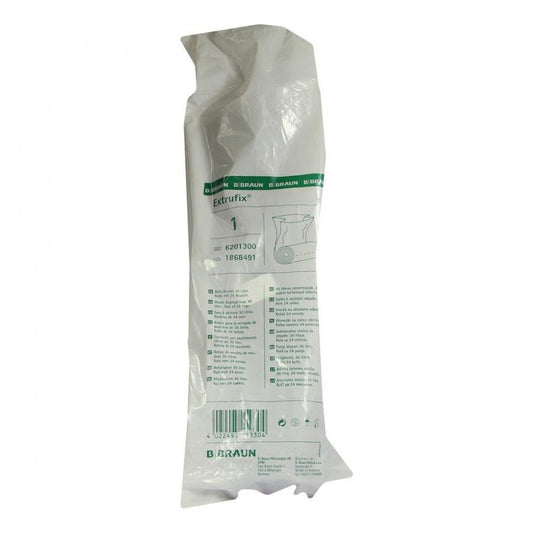 Das Produktfoto zeigt Extrufix Abfallbeutel Pe 50x65 Cm 30 L Grau (24 stk) PZN 01868491