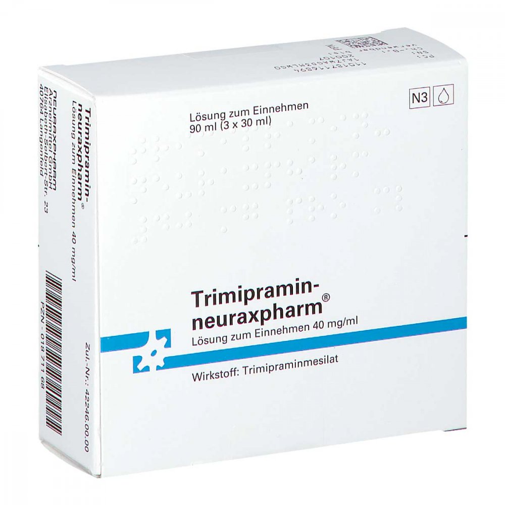 Trimipramin-Neuraxpharm Lösung Zum Einnehmen (3X30 ml)