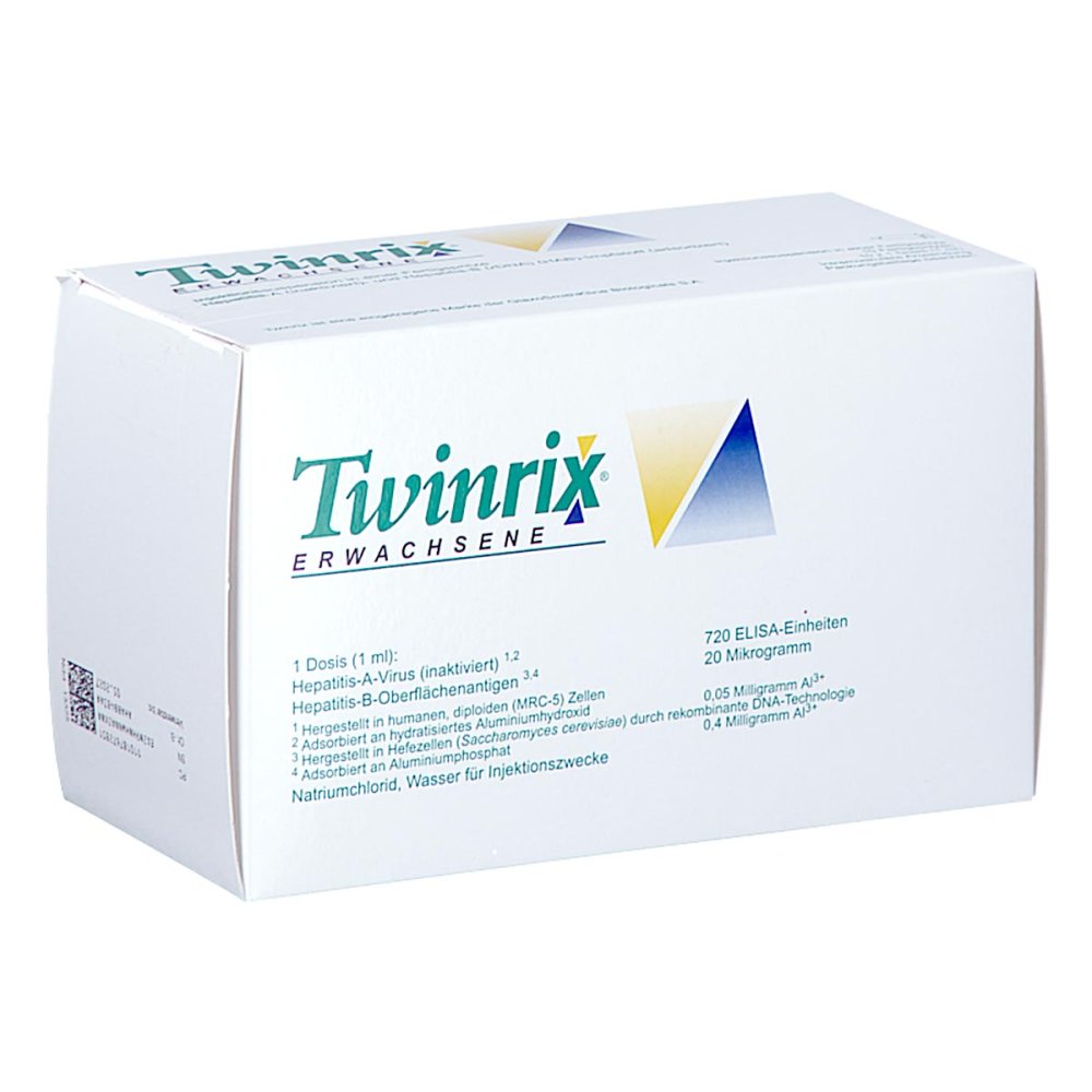 Twinrix Erwachsene Impfdosis Inj.-Sus.I.E.F-Spr. (10X1 stk)
