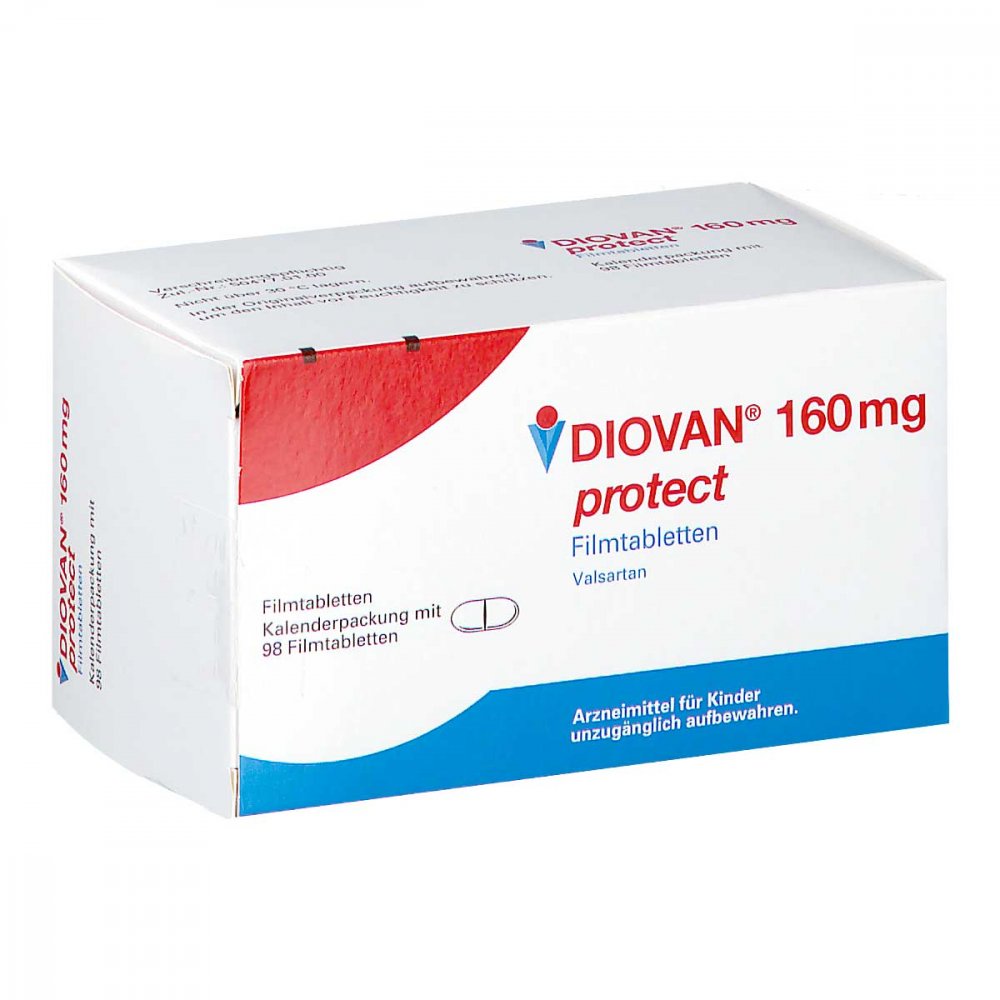 Diovan 160 Mg Protect Filmtabletten (98 stk)