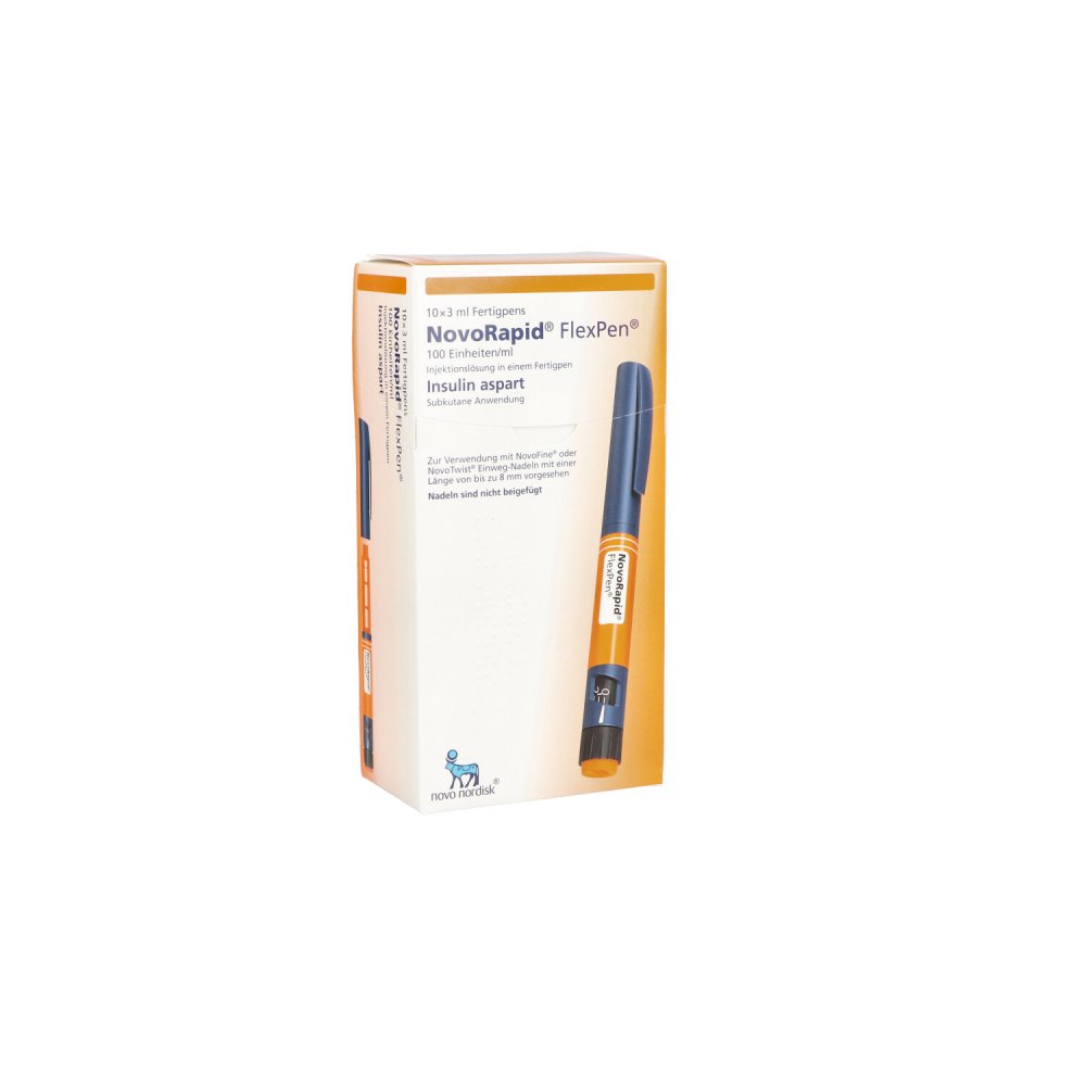 Novorapid Flexpen 100 E/Ml Inj.-Lsg.I.E.Fertigpen (10X3 ml)