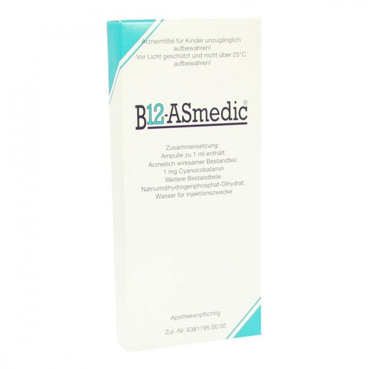 B12 Asmedic Injektionslösung Ampullen (10X1 ml)