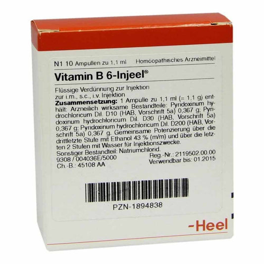 Vitamin B6 Injeel Ampullen (10 stk)