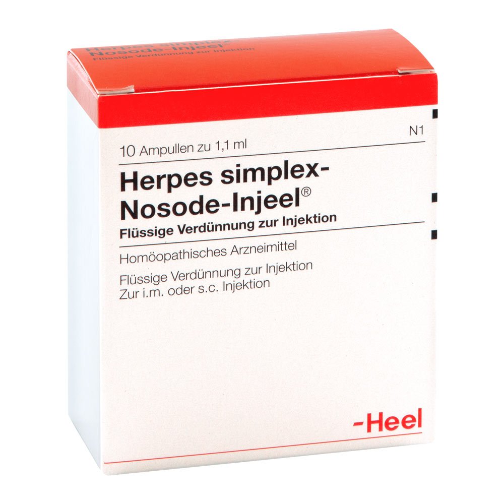 Herpes Simplex Nosode Injeel Ampullen (10 stk)