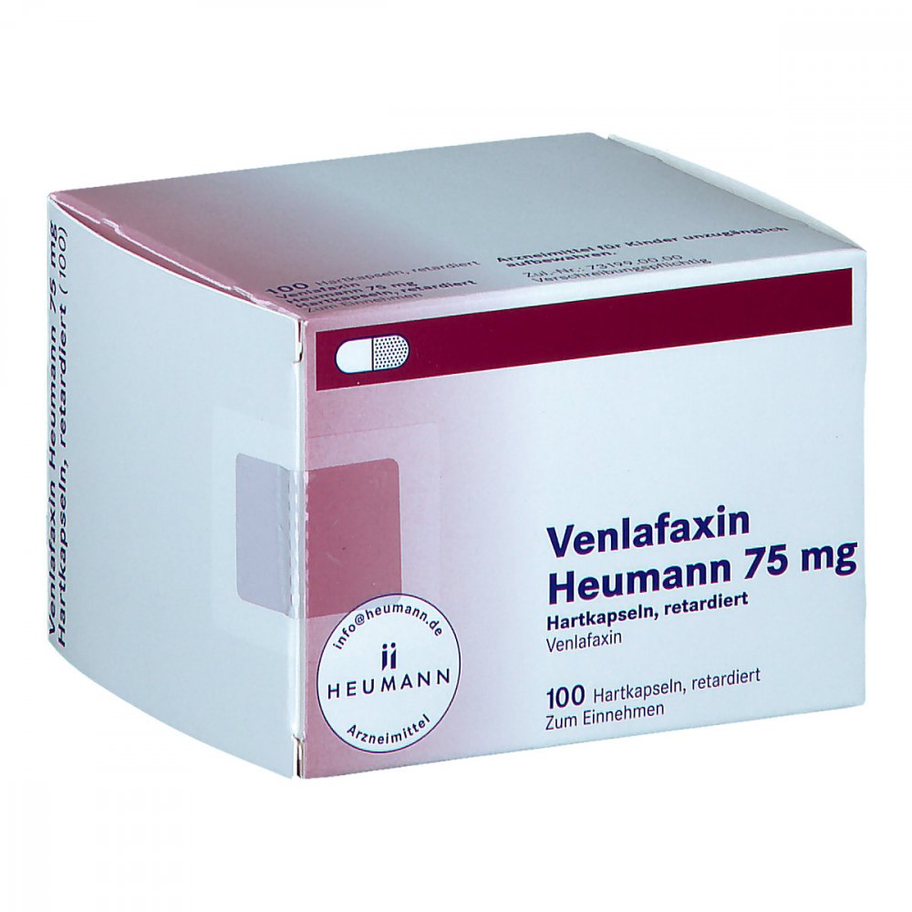 Venlafaxin Heumann 75 Mg Hartkapseln Retardiert (100 stk)