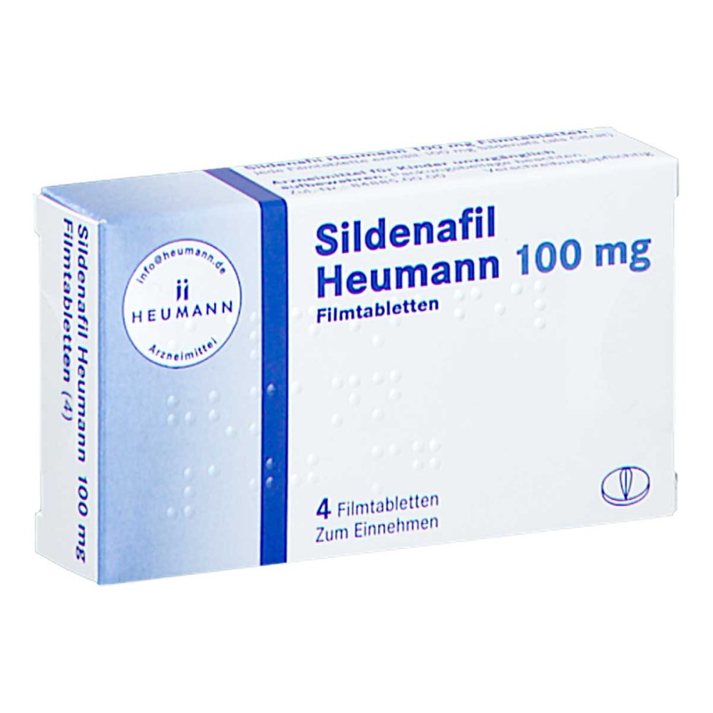 Sildenafil Heumann 100 Mg Filmtabletten (4 stk)