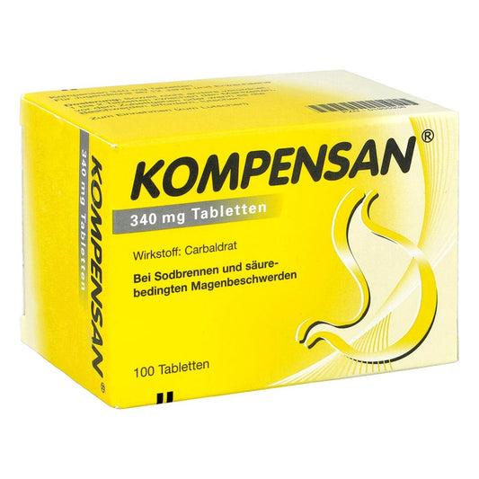 Kompensan Tabletten 340 Mg (100 stk)