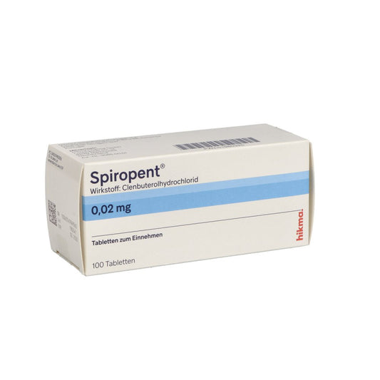 Das Produktfoto zeigt Spiropent Tabletten (100 stk) PZN 01980325