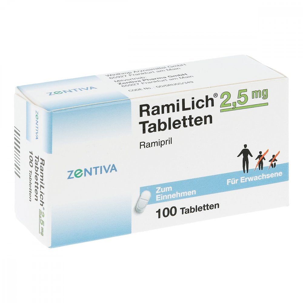 Ramilich 2,5 Mg Tabletten (100 stk)