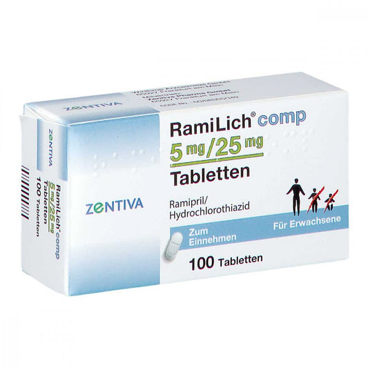 Ramilich Comp 5 Mg/25 Mg Tabletten (100 stk)