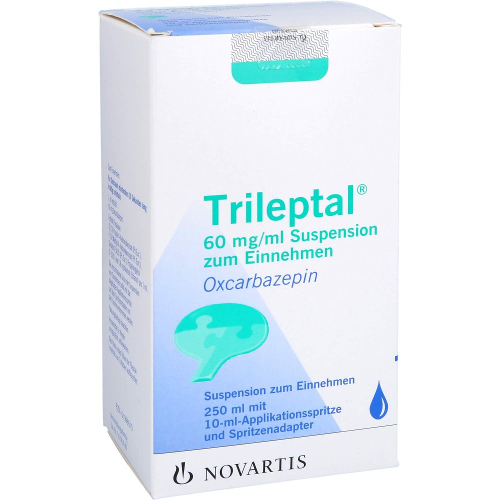 Das Produktfoto zeigt Trileptal 60 Mg/Ml Suspension Zum Einnehmen (250 ml) PZN 01996510