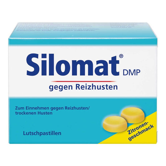 Das Produktfoto zeigt Silomat Dmp Lutschpastillen (20 stk) PZN 01997662