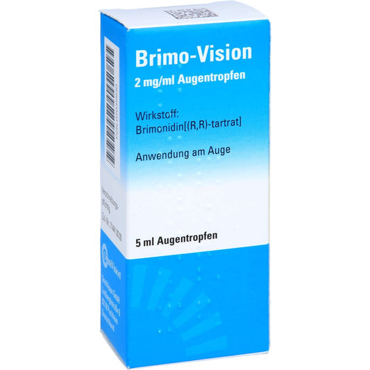 Das Produktfoto zeigt Brimo-Vision 2 Mg/Ml Augentropfen (5 ml) PZN 02035830