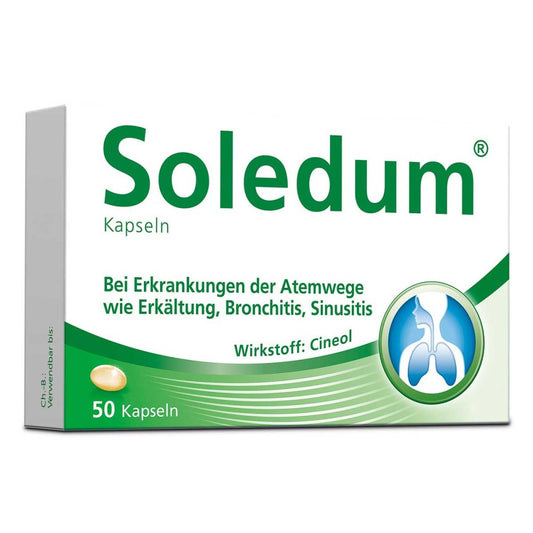 Soledum 100 Mg Magensaftresistente Kapseln (50 stk)