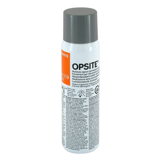 Das Produktfoto zeigt Opsite Spray Sprühverband (100 ml) PZN 02063507