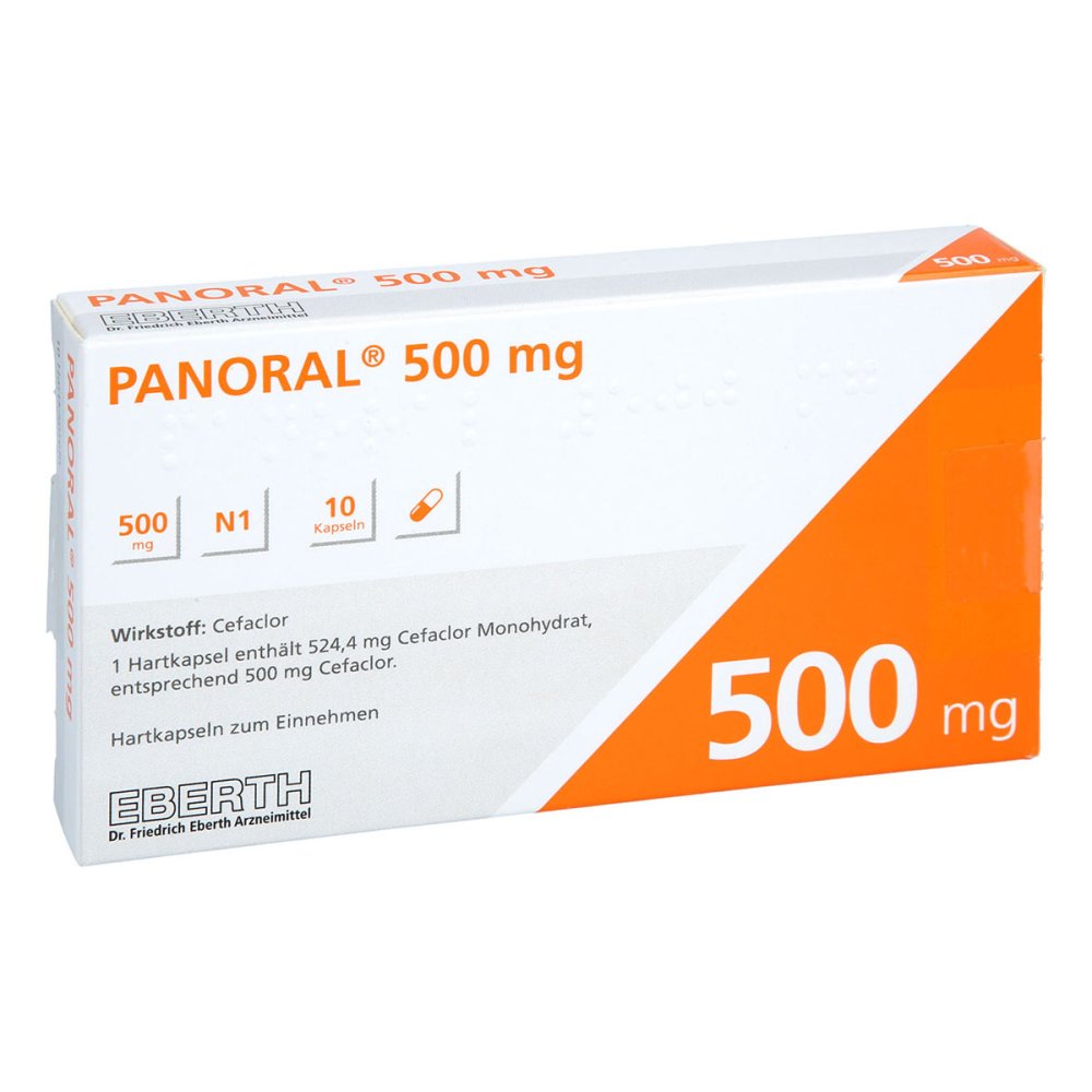 Das Produktfoto zeigt Panoral 500 Mg Hartkapseln (10 stk) PZN 02070996