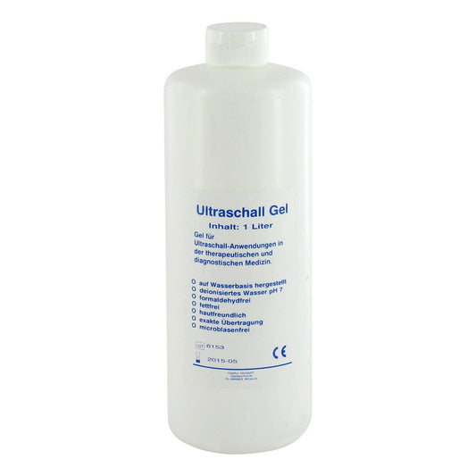 Das Produktfoto zeigt Ultraschallgel (1000 ml) PZN 02079425