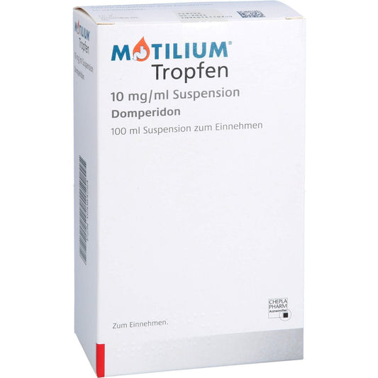 Das Produktfoto zeigt Motilium Tropfen (100 ml) PZN 02084254