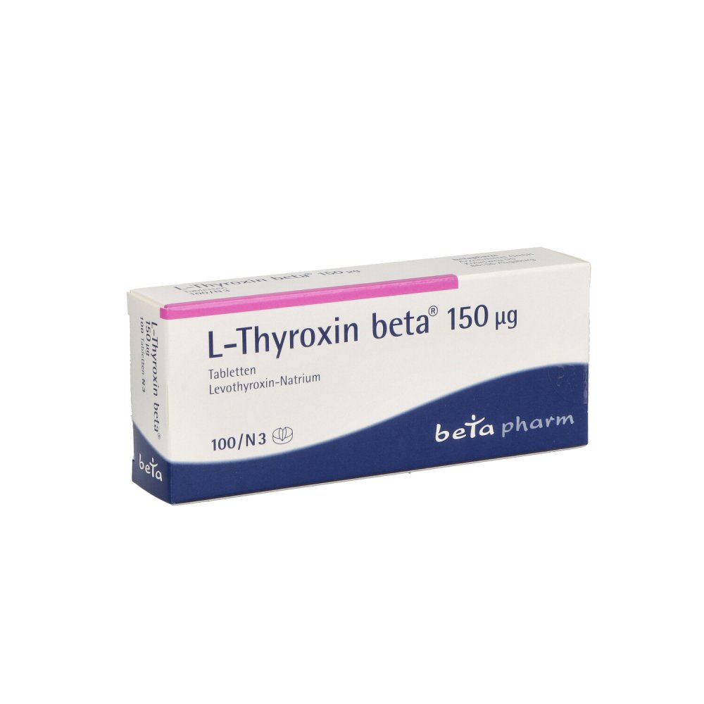 L-Thyroxin Beta 150 Μg Tabletten (100 stk)