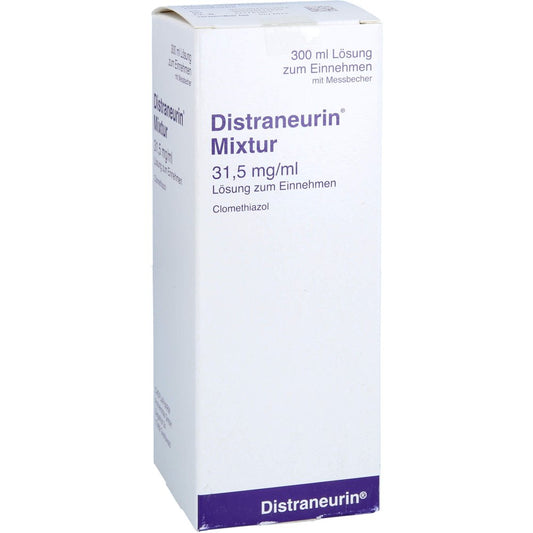 Das Produktfoto zeigt Distraneurin Mixtur 5% (300 ml) PZN 02151921