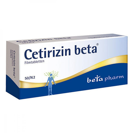 Cetirizin Beta Filmtabletten (50 stk)