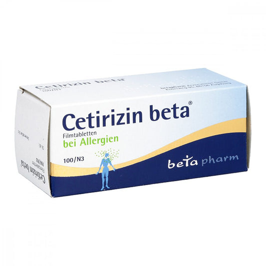 Cetirizin Beta Filmtabletten (100 stk)
