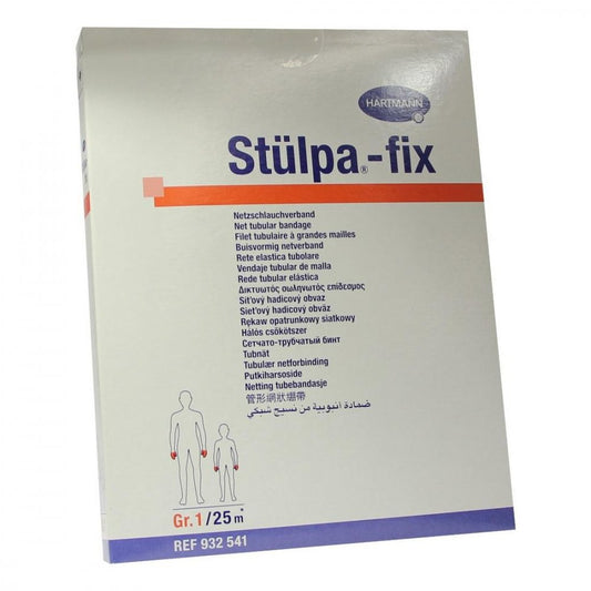 Das Produktfoto zeigt Stülpa Fix Gr.1 Finger 25 M Netzschlauch (1 stk) PZN 02175399