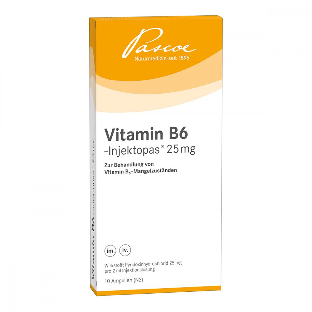 Vitamin B6-Injektopas 25 Mg Injektionslösung (10X2 ml)