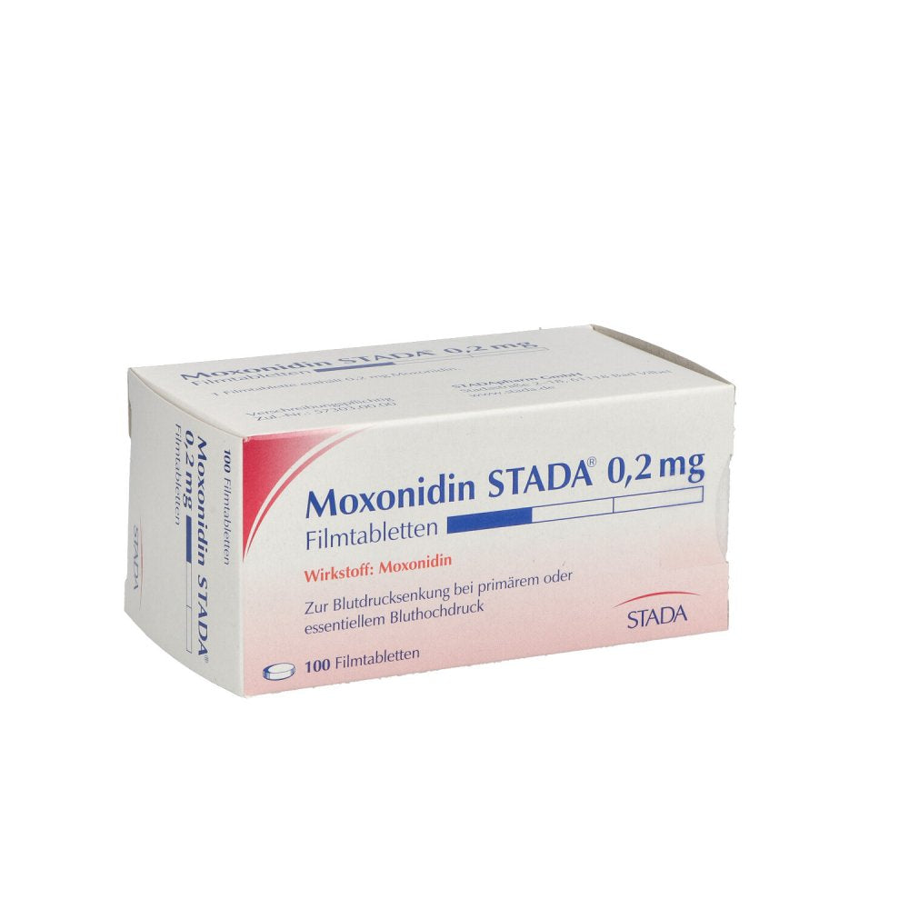Moxonidin Stada 0,2 Mg Filmtabletten (100 stk)
