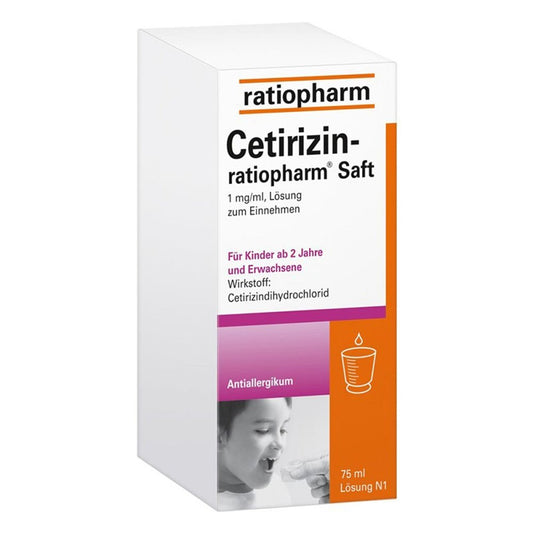 Cetirizin-Ratiopharm Saft (75 ml)