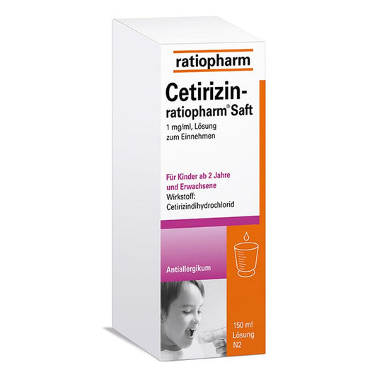 Cetirizin-Ratiopharm Saft (150 ml)