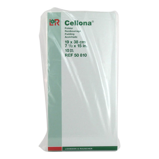 Das Produktfoto zeigt Cellona Polster 19x38 Cm (10 stk) PZN 02191412