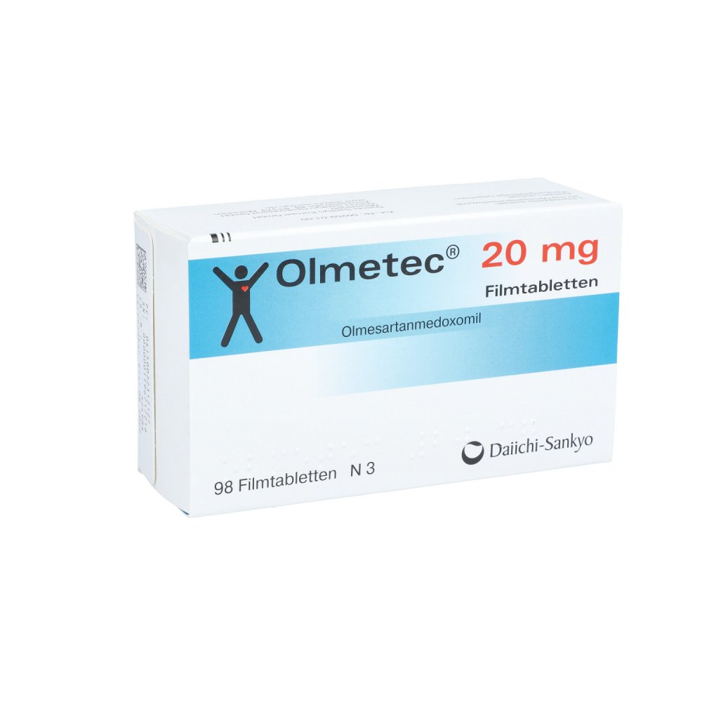 Olmetec 20 Mg Filmtabletten (98 stk)