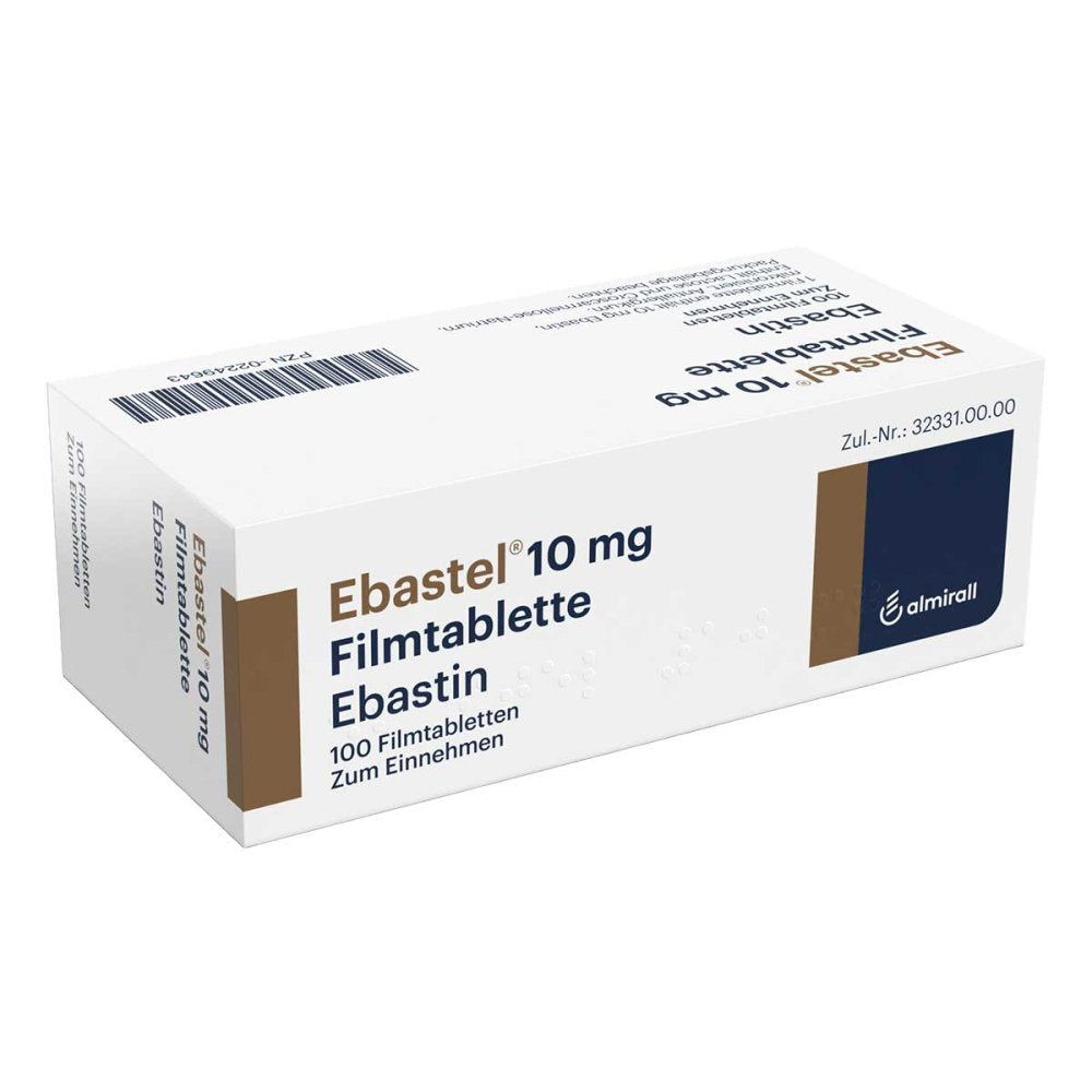 Ebastel 10 Mg Filmtabletten (100 stk)