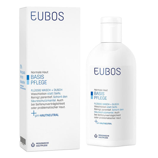 Eubos Flüssig Blau Unparfüm. (200 ml)