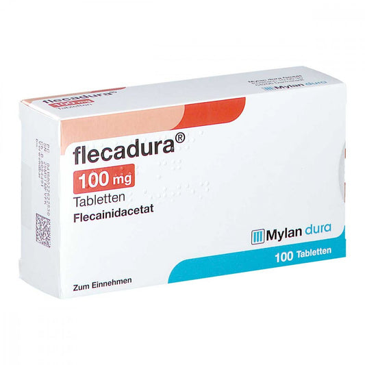 Das Produktfoto zeigt Flecadura 100 Mg Tabletten (100 stk) PZN 02262253